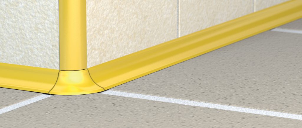 A09c PVC INNEREN ECKE ZU ECKE PROFILE