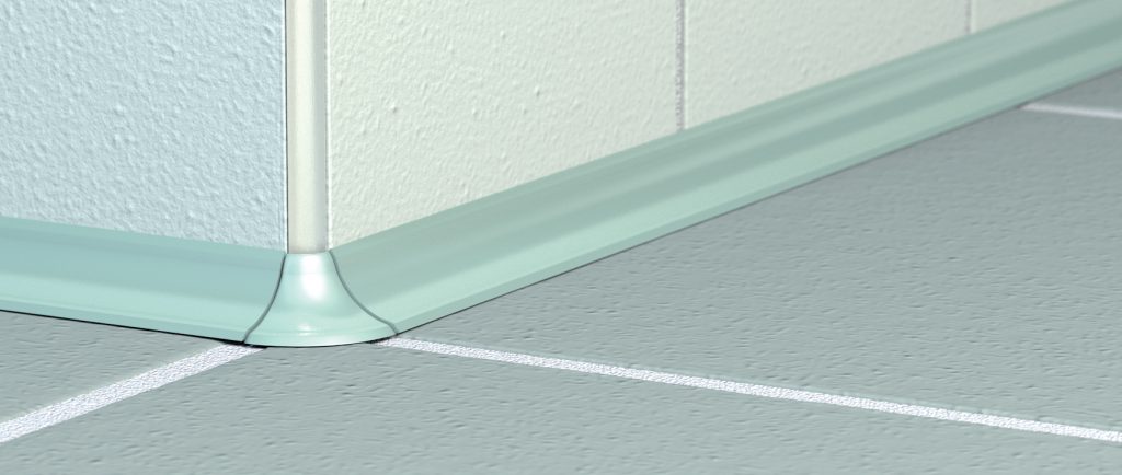 A09d PVC INNEREN ECKE ZU ECKE PROFILE